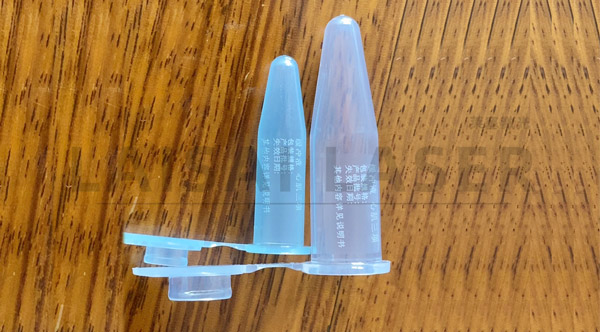離心管自動化激光打標(biāo)案例