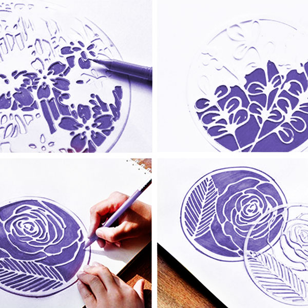 激光鏤空機能大大提高塑料手繪模板的生產(chǎn)效率！(圖2)